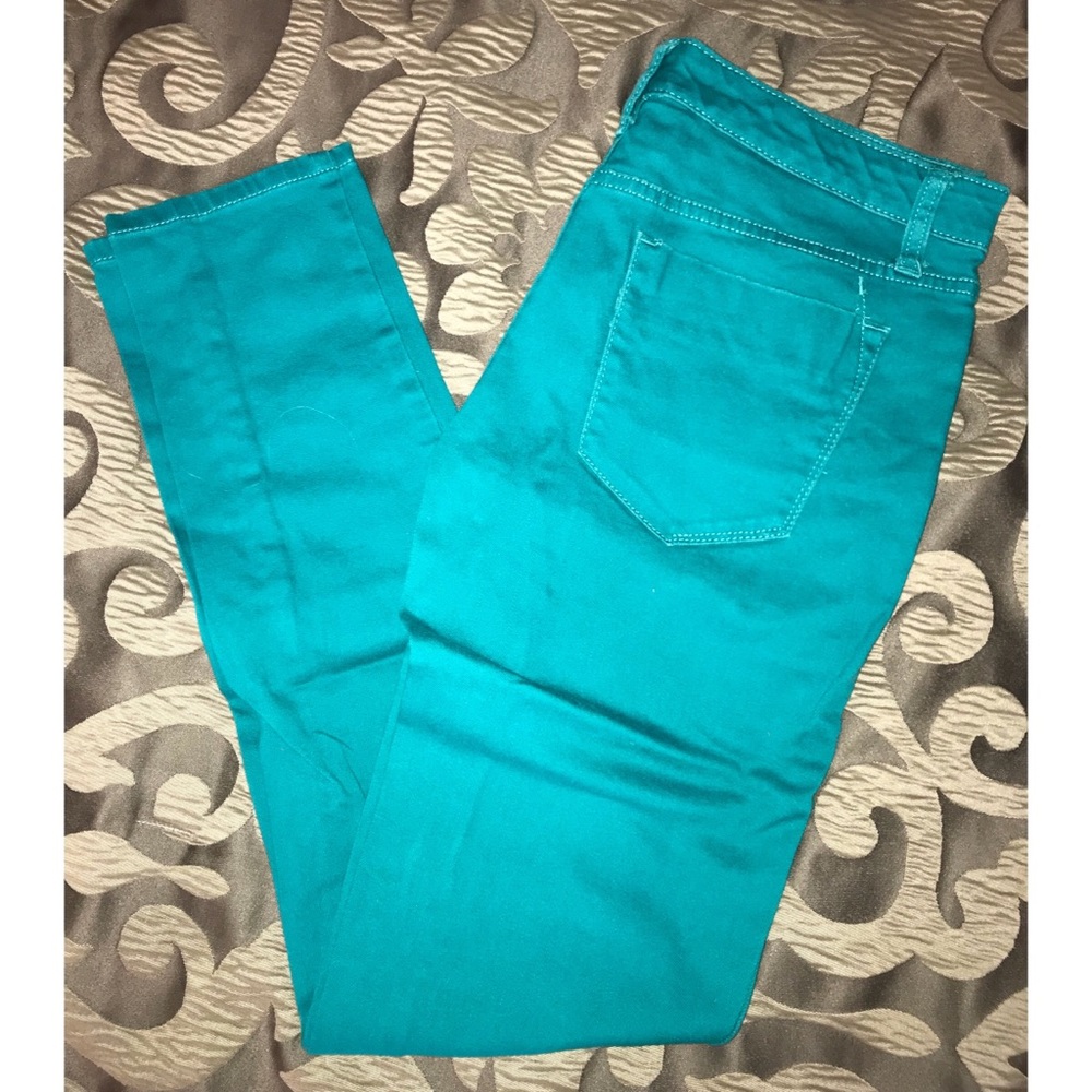 Mossimo teal jeans